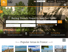 Tablet Screenshot of my-french-house.com